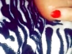 Tied slut sucks cock