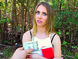 Public Pickups – Blonde Rides Dick In Public Park