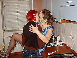 The lesbian teacher becomes the student