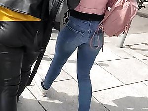 WOW leather pants and leather jacket