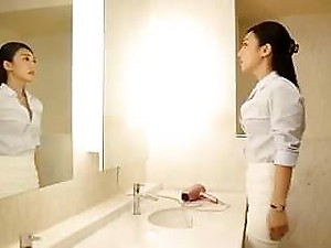 Horny Japanese chick Shiori Kohinata in Incredible Blowjob, Oldie JAV scene
