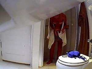 Spying on Hot teen House Guest pt.2 (Wonderful ass)